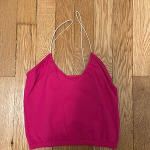 free people hot pink cami